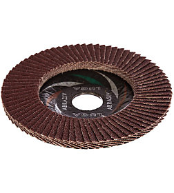 Круг лепестковый торцевой Р100 125х22мм CUTOP