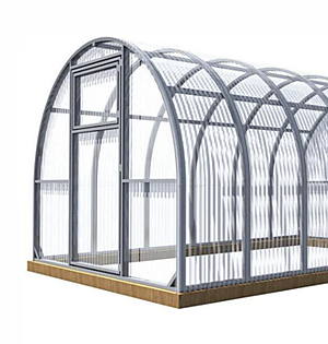 Каркас теплицы 4х3 (3дуги) оцинк.